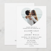 Wedding Photo Uitnodiging (Voorkant / Achterkant)