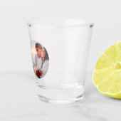 Wedding Photo whimsical Shot Glass Favor Shot Glas (Rechts)