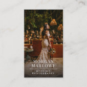 Wedding Photographer Business Card Visitekaartje (Voorkant)