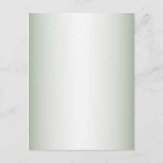 Wedding Pink Peach Floral Rustic Green Detail Informatiekaartje (Achterkant)