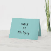 Wedding Place Card Paper - Table Decorations Bedankkaart (Voorkant)
