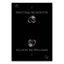 Wedding Place kaarten-Roze Hart-Vegetarisch Icoon