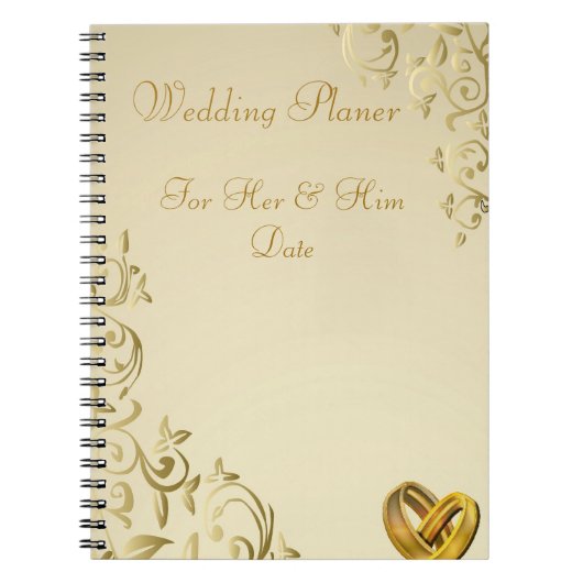 Wedding Planer-laptop Notitieboek (Voorkant)