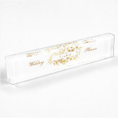 Wedding Planner Acryl Desk Naam Bord Naambordje