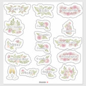 Wedding Planner Bridal Sticker (Vel)