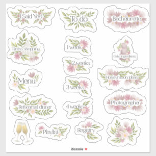 Wedding Planner Bridal Sticker