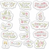 Wedding Planner Bridal Sticker (Voorkant)