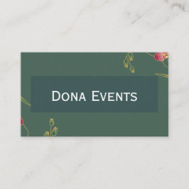 Wedding Planner Business Card  Visitekaartje