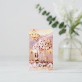 Wedding Planner. Catering. Weddenschappen Visitekaartje (Staand voorkant)