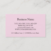 Wedding Planner. Catering. Weddenschappen Visitekaartje (Achterkant)