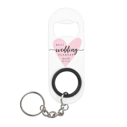 Wedding Planner Coördinator Mini Flessenopener (Voorkant)