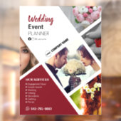 Wedding Planner Custom Window Cling Raamsticker (Vel 2)