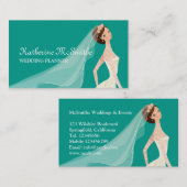 Wedding Planner Elegant Modern Chic Visitekaartje (Voorkant / Achterkant)