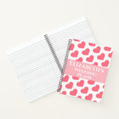 Wedding Planner Love Hearts Notitieboek (Binnen)