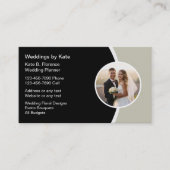 Wedding Planner Moderne Visitekaartjes (Voorkant)