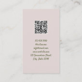 Wedding Planner QR Visitekaartje (Achterkant)