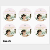 Wedding Planner Spa Foto Roze Ronde Sticker (Vel)