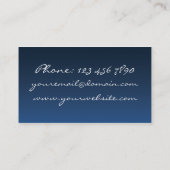 Wedding Planner - Twee met elkaar verbonden harten Visitekaartje (Achterkant)