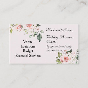 "Wedding Planner" Visitekaartje