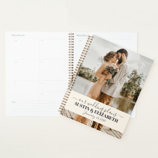 Wedding Planning Notitieboek Gepersonaliseerde Pla (Display)