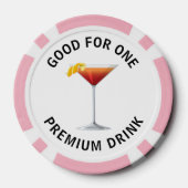 Wedding Poker Chip Favors (Achterkant)