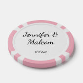 Wedding Poker Chip Favors (Enkel)