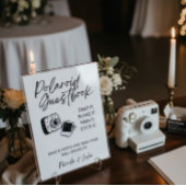 Wedding Polaroid Photo Guest Book Poster