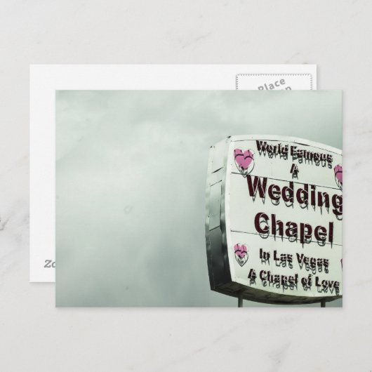 Wedding Post Kaart (Voorkant / Achterkant)