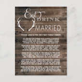 Wedding Potluck Request Kaarten (Voorkant)