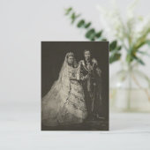 Wedding PRINCE EDWARD & ALEXANDRA #006UK Briefkaart (Staand voorkant)