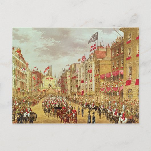Wedding Procession of Edward, Prince of Wales Briefkaart (Voorkant)