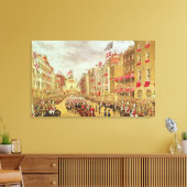 Wedding Procession of Edward, Prince of Wales Canvas Afdruk (Insitu (Woonkamer))