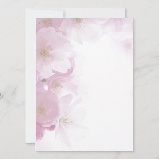 Wedding Professional Classical Floral Save The Date (Achterkant)