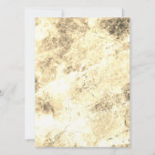 Wedding Professional Classical Floral Save The Date (Achterkant)