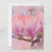 Wedding Professional Classical Floral Save The Date (Achterkant)