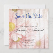 Wedding Professional Floral Laid classical Save The Date (Voorkant)