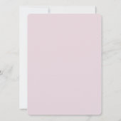 Wedding Professionele Minimalistische Plain Modern Save The Date (Achterkant)