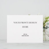 Wedding Program Booklet Printing 5.5x8.5" (Staand voorkant)