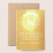 WEDDING PROGRAMMA Boho Deer Antler Forest Typograf (Met envelop)