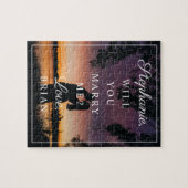 Wedding Proposal Will You Marry Me Small Photo Legpuzzel (Horizontaal)