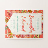 Wedding Puzzle Uitnodiging Legpuzzel (Horizontaal)