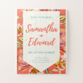 Wedding Puzzle Uitnodiging Legpuzzel (Verticaal)