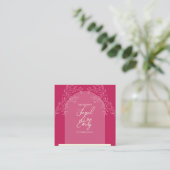 Wedding QR Code Enclosure Kaart (Staand voorkant)