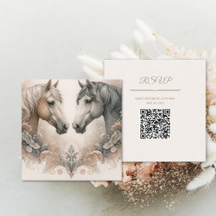 Wedding QR Code Enclosure Kaart