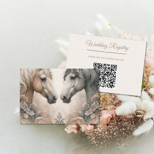 Wedding QR Code Enclosure Kaart
