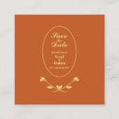 Wedding QR Code RSVP Enclosure Kaart (Voorkant)