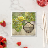 Wedding Receptie Vrijgezellenfeest Wijngaard Winer Servetten (Insitu)