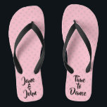 Wedding Reception Flip Flop for Dancing<br><div class="desc">Wedding Reception Flip Flop for Dancing - Omdat niemand het verdient om op hakken te dansen</div>