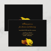 Wedding Reception Kaart (Voorkant / Achterkant)