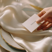 Wedding Reception Mini Guest's Profile Card 4 in 1 Aankondiging